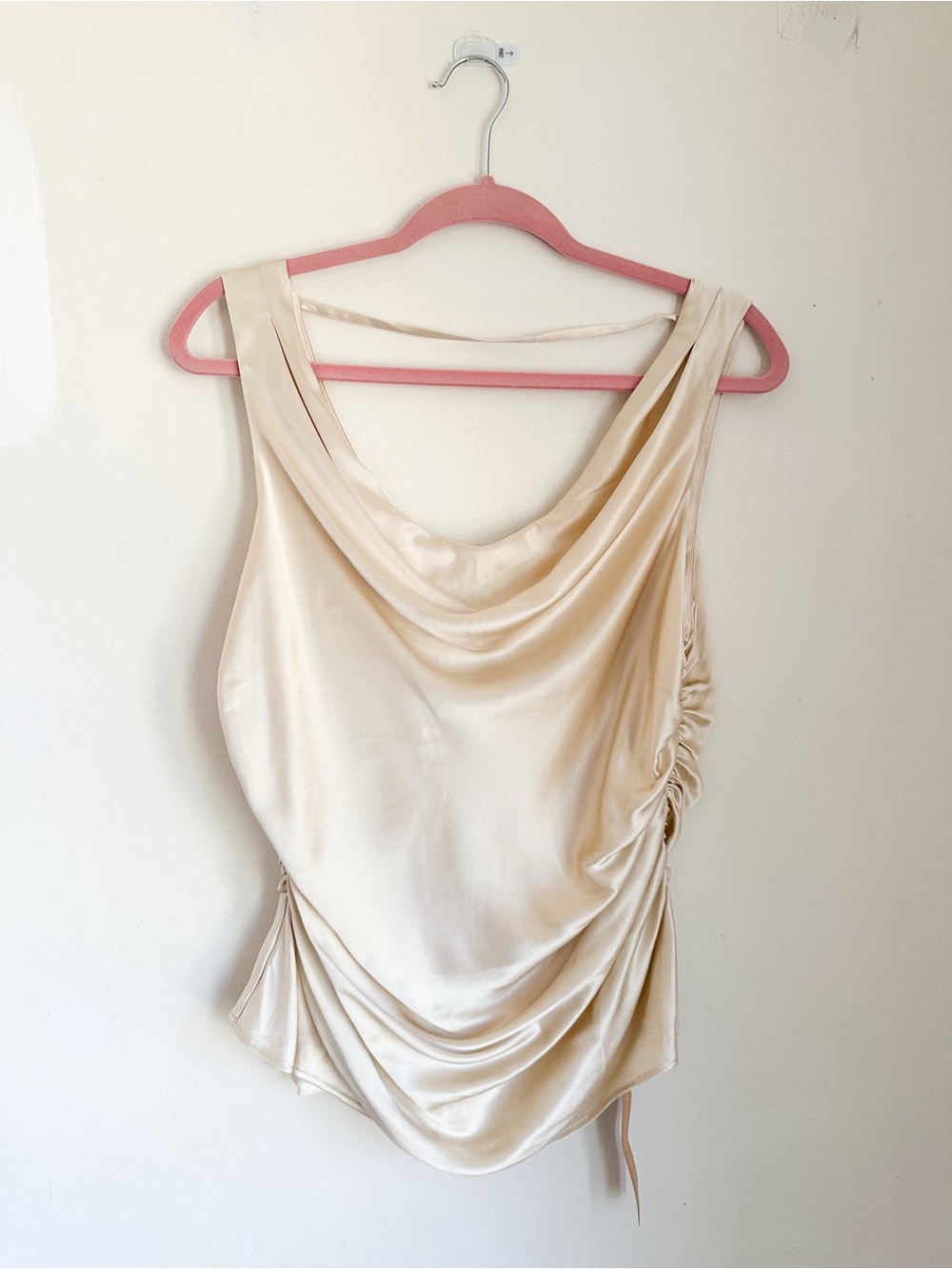 Reformation Keira Silk Top